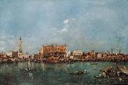 Francesco Guardi Venice from the Bacino di San Marco Spain oil painting artist